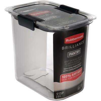  Rubbermaid 16-Cup 16C Dry Food Container, Clear
